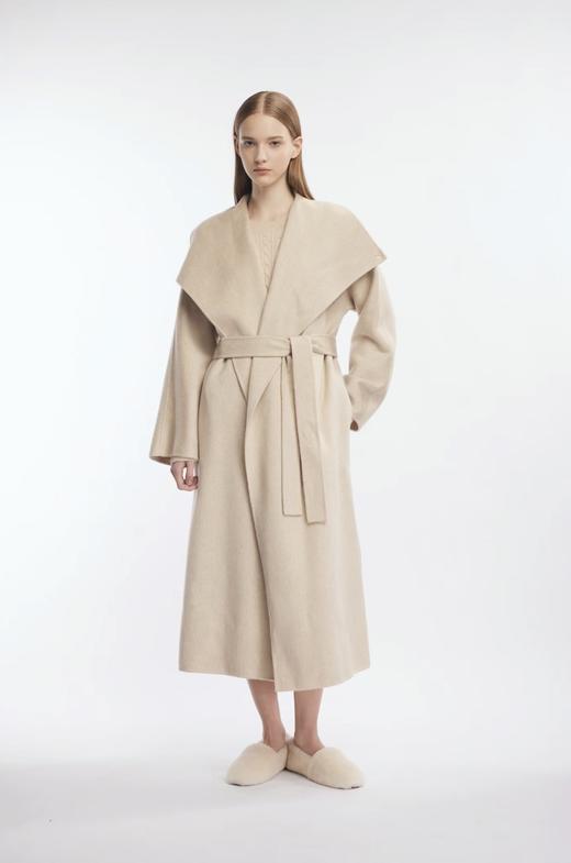 Colombo大翻领气质羊绒大衣（HY） 商品图7