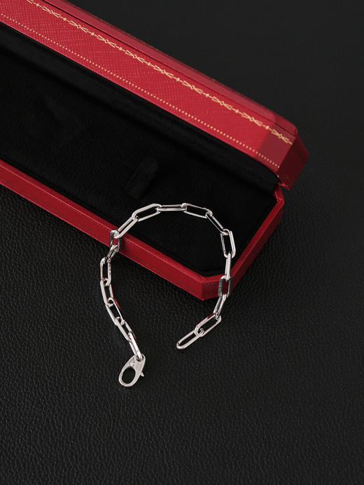 卡地亚 斯巴达 方形链环设计 项链 男款 （XK） 商品图1