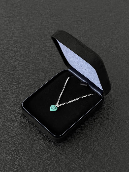 蒂芙尼 心形设计  项链 男女同款情侣款 银色（XK） 商品图6