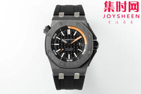 ZF陶瓷艺术 黑白潜水运动风腕表 爱彼皇家橡树离岸型系列15707系列 ZF15707陶瓷壳 3120机 男士腕表