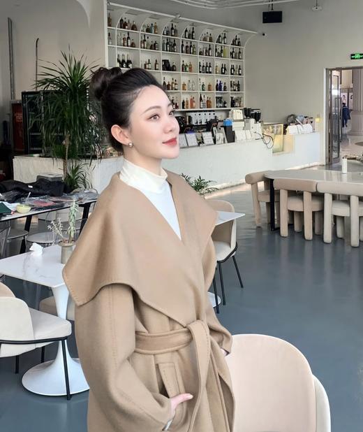 MaxMara  Rienza大翻领羊绒大衣（HY） 商品图3