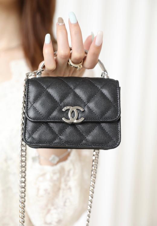 香奈儿 22s新款珐琅手柄手提包（LZ*MM） 商品图5