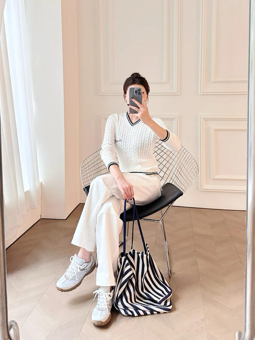 迪奥 25早秋新款毛衣 订织订染秘鲁特种进口面料（TM） 商品图6