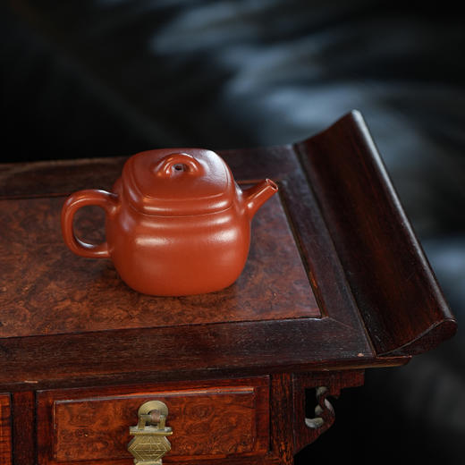 龙德堂陶艺 徐飞制《枘方》原矿大红袍 100cc 库存请咨询客服 商品图3