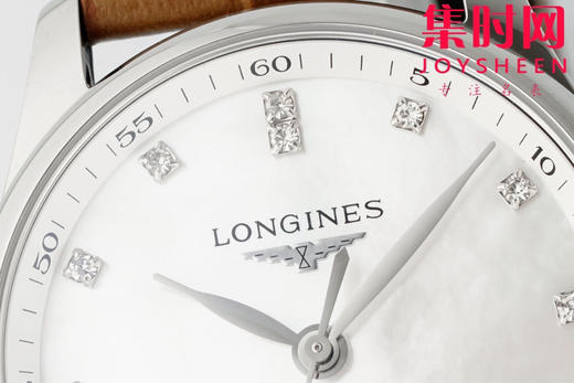 AF浪琴名匠月相系列 四针月相 名匠月相34mm 名匠月相女款 贝母钻面 自动机械 女士腕表 优雅新选择！ 商品图3