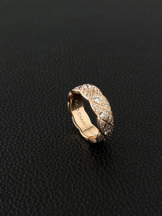 香奈儿 品牌标识金戒指男女同款情侣款-（XK） 商品图3