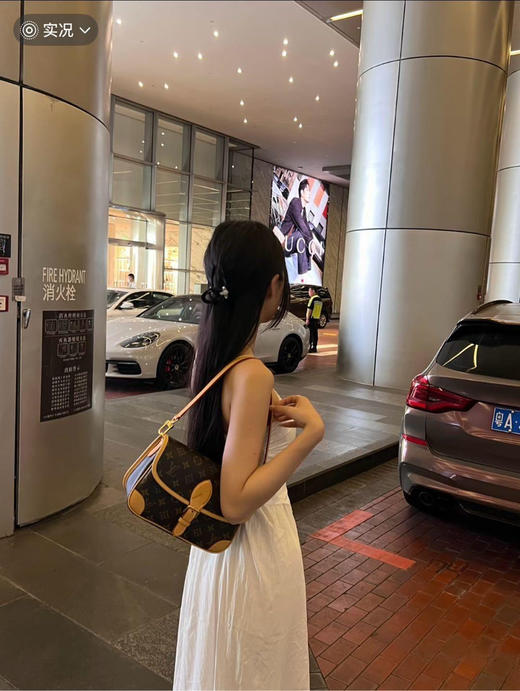 LV 老花 法棍 斜挎包 芯片款 商品图1