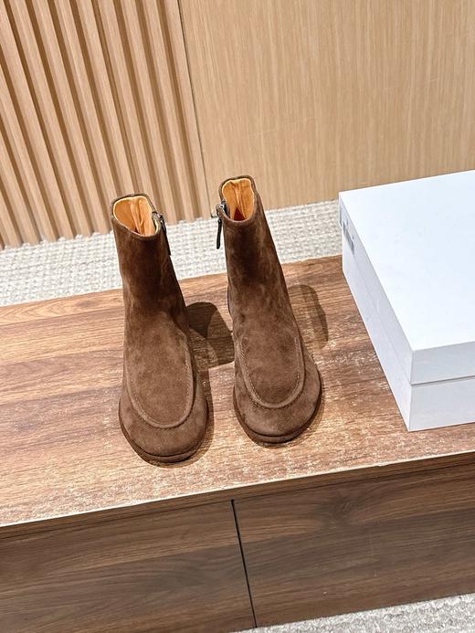 the row绒面皮面短靴女款（DBG） 商品图6