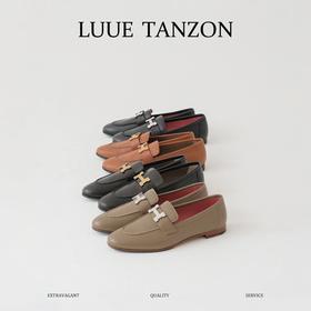 爱马仕Paris皮革圆头套脚乐福鞋女款（KS*MM）