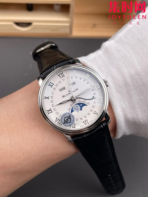 APS宝铂6654v3升级版宝铂villeret经典系列6654月相显示系列 男士腕表 商品图8