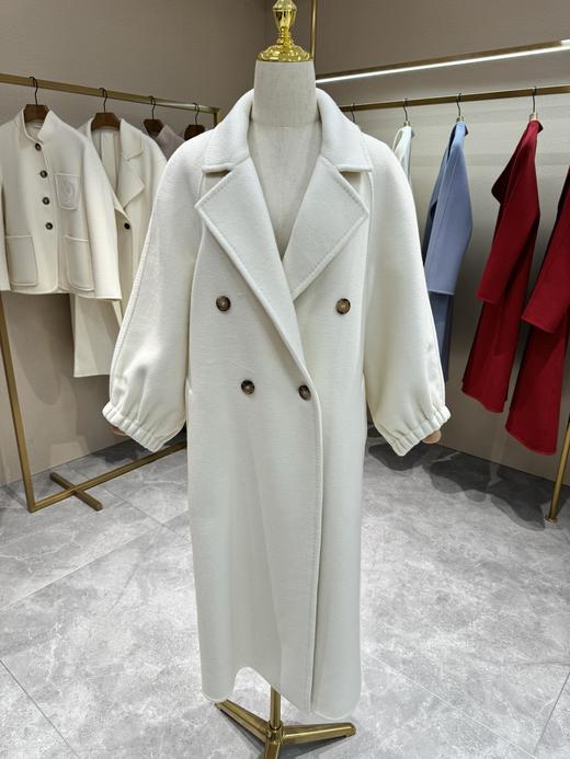 MaxMara  泡泡袖简约翻领纯色大衣（HY） 商品图9