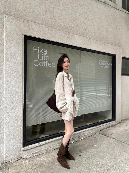 𝐔𝐧𝐟𝐨𝐥𝐢𝐨25秋冬新款复古西部牛仔靴(DBG) 商品图5