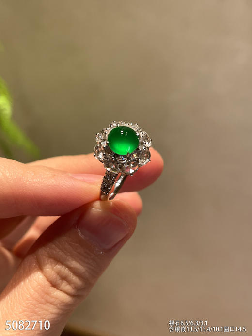 5082710，蛋面戒指。具体价格微信咨询 商品图2