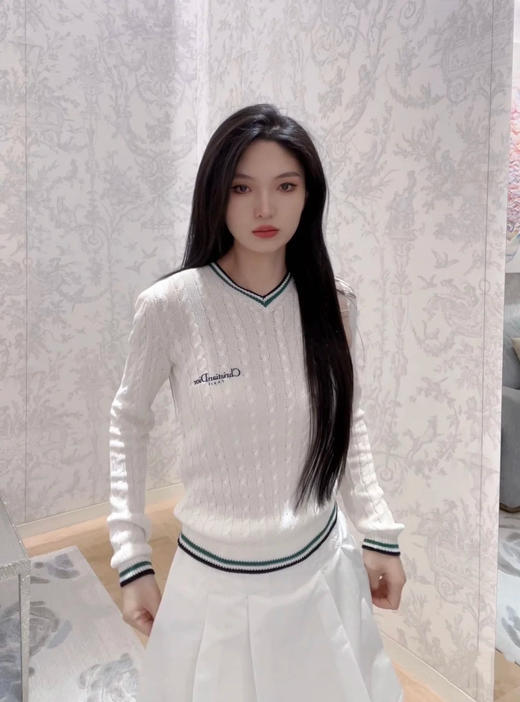 迪奥 25早秋新款毛衣 订织订染秘鲁特种进口面料（TM） 商品图8