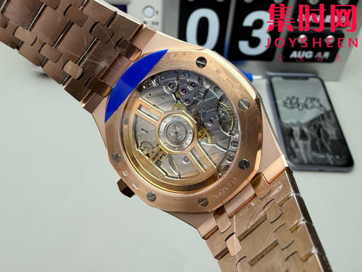 爱彼APS皇家橡树15510系列——APS15510震撼上线 男士腕表 采用4302一体机芯——成就钢表巅峰—— 实力演绎 卫冕"钢"王！ 商品图8