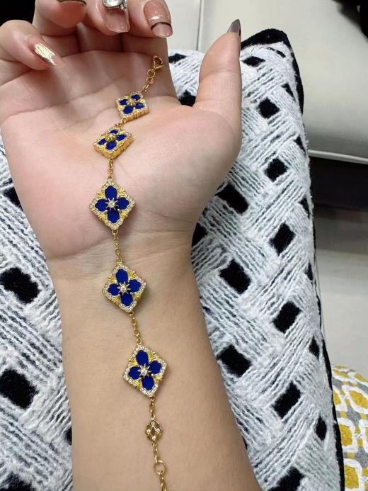 布契拉天河石间镭射五花手链 多颜色合集（ZS*XK） 商品图4