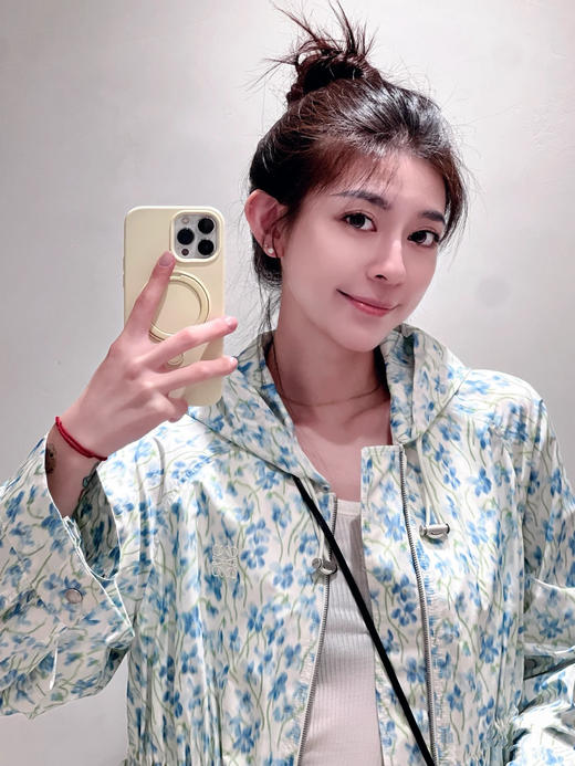 罗意威 25早秋新款碎花风衣外套 订织订染秘鲁特种面料（TM） 商品图6