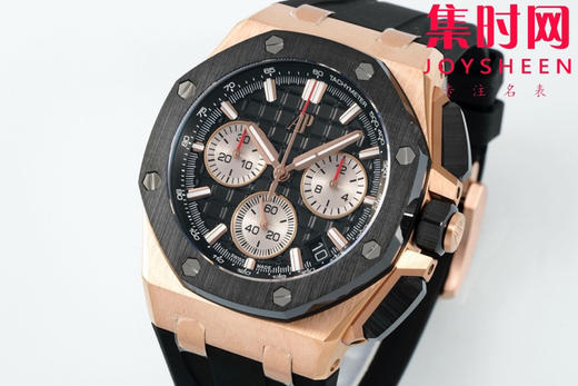 APS新品爱彼皇家橡树离岸型26420系列 APS26420 玫金黑陶瓷 4401机 男士腕表 商品图1