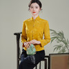 【金泽】改良新中式国风，前开襟长袖旗袍唐装上衣XGT-T25103 商品缩略图2