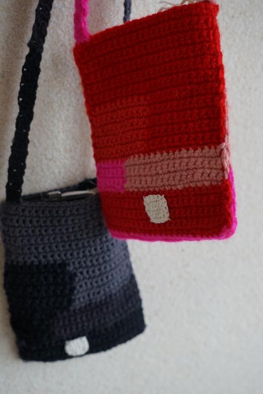 NITTO 手工钩织细长肩带小包包(2色可选) 商品图8