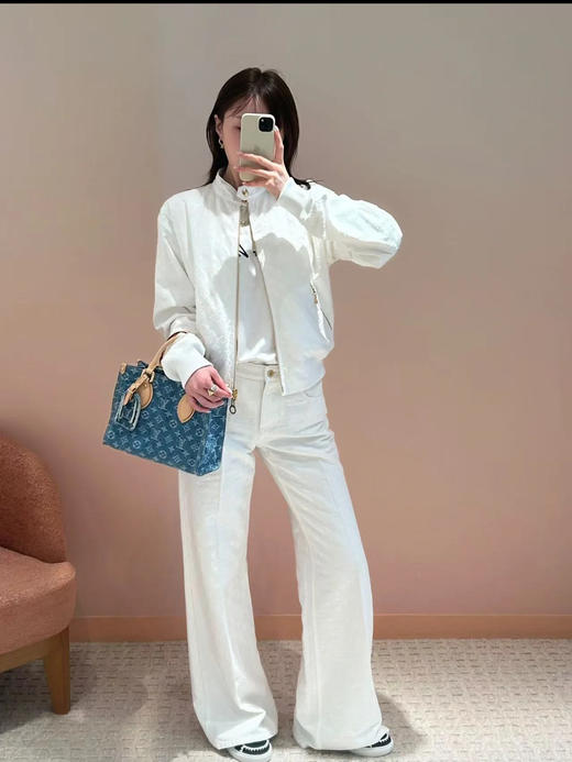 驴家 25春夏新款牛仔长裤 订织订染丹宁牛仔面料（TM） 商品图6