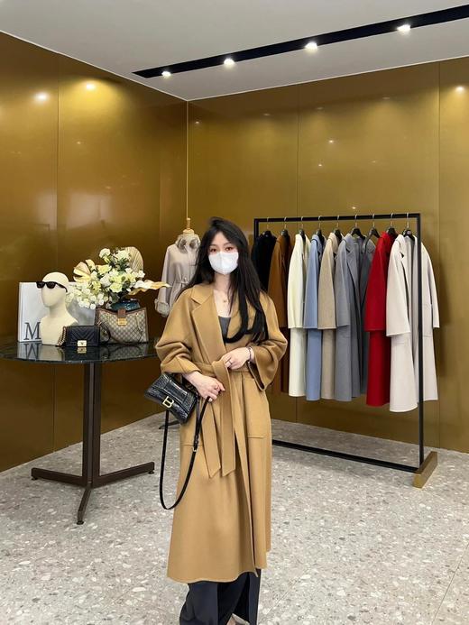 Maxmara 秋冬系列Labbro大衣对版100% cashmere纯山羊绒优雅端庄用来形容它都感觉还差点意思（HY） 商品图1