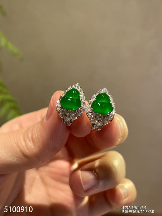 5100910，葫芦耳钉。具体价格微信咨询 商品图2