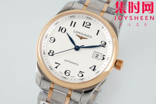 AF浪琴名匠3点历系列 名匠40mm 间玫金数字面 男士腕表
机芯：搭载2892改L888.5 商品图2