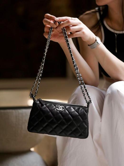 香奈儿 星星麻将包✨黑/白色风味简约大气（ZB*LZ） 商品图3