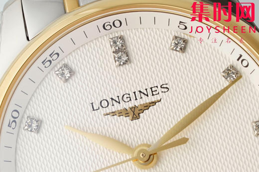 AF浪琴名匠月相系列 四针月相 名匠月相34mm 名匠月相女款 间金钻面 自动机械 女士腕表 优雅新选择！ 商品图3