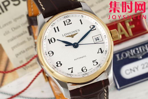 AF浪琴名匠3点历系列 名匠40mm 间金数字面 男士腕表
机芯：搭载2892改L888.5 商品图1