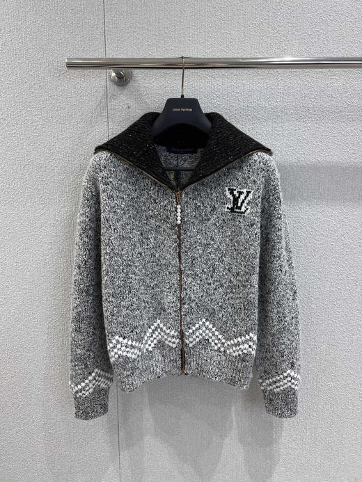 驴家 25Fw早秋新款 Nigo联名Monogram花㚏提花重工拉链外套(ZY*MM) 商品图9