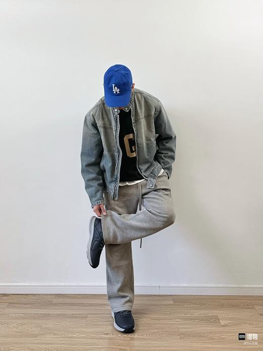 FEAR OF GOD ESSENTIALS FOG胸口后背植绒男女情侣明星同款秋冬长裤直筒卫裤（BG） 商品图2