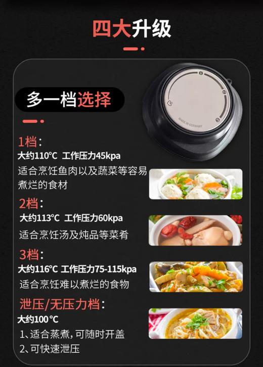 【春上新】10楼菲仕乐  2.5+4.5L双子星高速快锅套装德国原装进口   吊牌价5759元  活动价3980元 商品图7