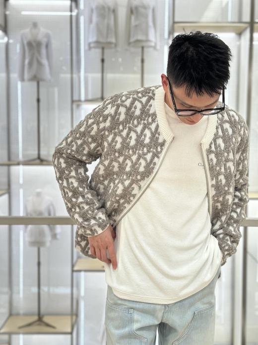 迪奥 2025FW秋冬Oblique提花毛衣外套（DY） 商品图4