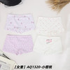 A类50支长绒棉印花卡通儿童内裤4条装 男童AQ1318/女童AQ1320 商品缩略图14