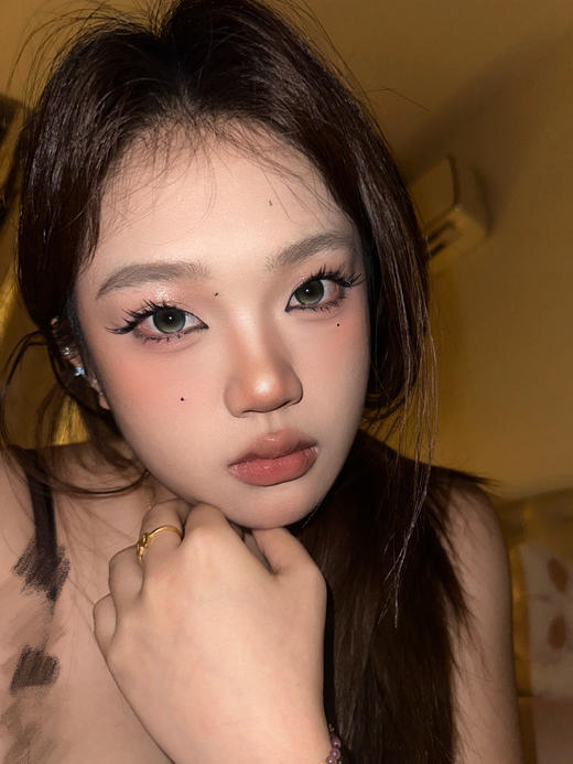 recolook旗下  事后清晨  14.5mm白狮参考着色大直径 | 日抛十片装 商品图3