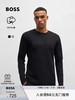 B0SS徽标立体印花大logo纯棉打底衫长袖T恤 商品缩略图0