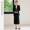 FUYAO扶摇 高级感醋酸女装2025秋款西装两件套法式复古小西服上衣 商品缩略图0