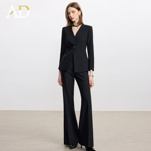 AD【辛芷蕾同款】办公室海妖风西装套装女时尚气质百搭职业阔腿裤 商品图1