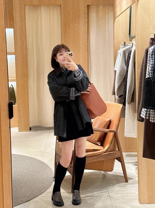 【高品质私服】【IC菱形格棉弹牛仔大衣棉服】周二（10.14）上午10点开始 阔型外套穿着舒适 不受拘束 穿着舒适G1575【无标出货 介意慎拍】 商品图10