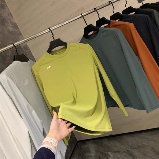 牛货！意大莉Leavo Johnson里奥强森顺滑细腻男式打底长袖T恤衫 商品图4