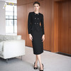 AD高级感又a又飒外套正装2025秋季新款黑色工作服女职业气质套装 商品缩略图1