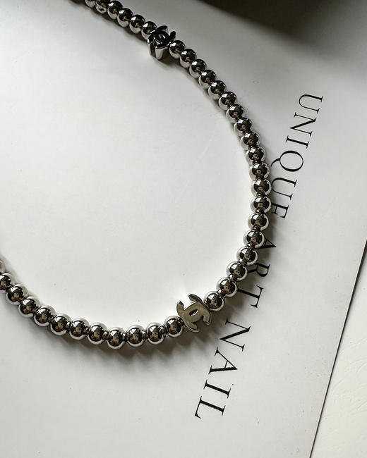 现货 THS-无 无补 香家 圆润精致小圆珠5C项链 CU1327 商品图5