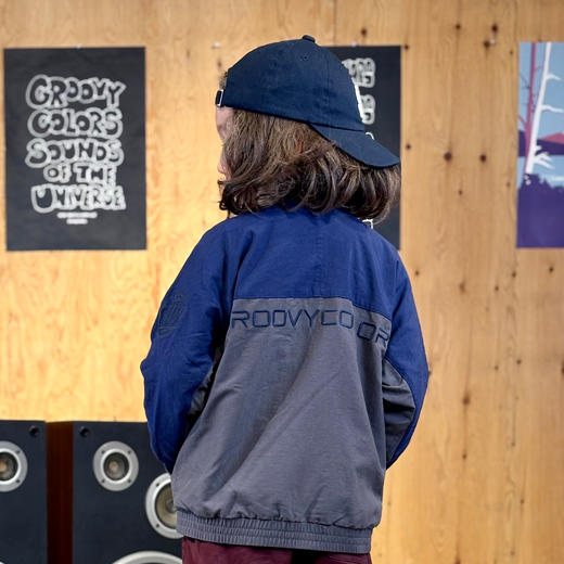 日本GC童装 Groovycolors 尼龙 TUSSER 拉链夹克 商品图1