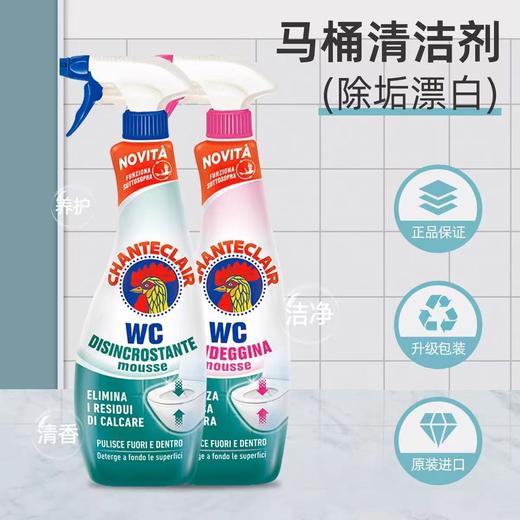 【春上新】9楼母婴生活馆 大公鸡洁厕液除垢款 漂白款 625ml  活动价：27.9元 商品图0