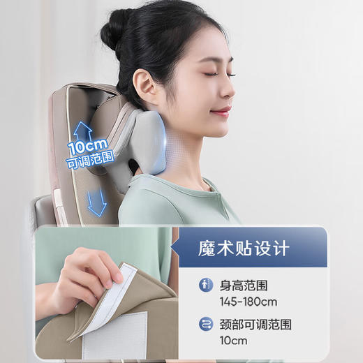 海尔（Haier）颈椎按摩器肩颈斜方肌腰背部按摩仪全身按摩躺垫揉捏家用按摩靠垫生日节日礼物送爸妈HQY-D321H 商品图4