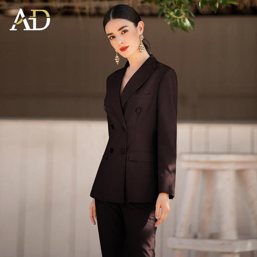 AD新款职业装正装女春秋新款商务西装套装高端酒店大堂经理工作服 商品图1