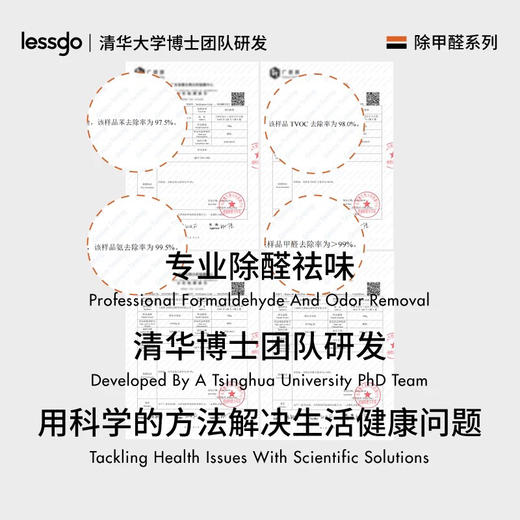 lessgo除醛除味智能显色球 双重保护有效除菌 商品图1