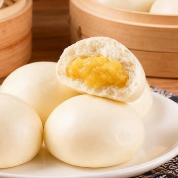 三全奶黄包960g约32只 儿童早餐半成品家庭包点即食方便速食食品 商品图7